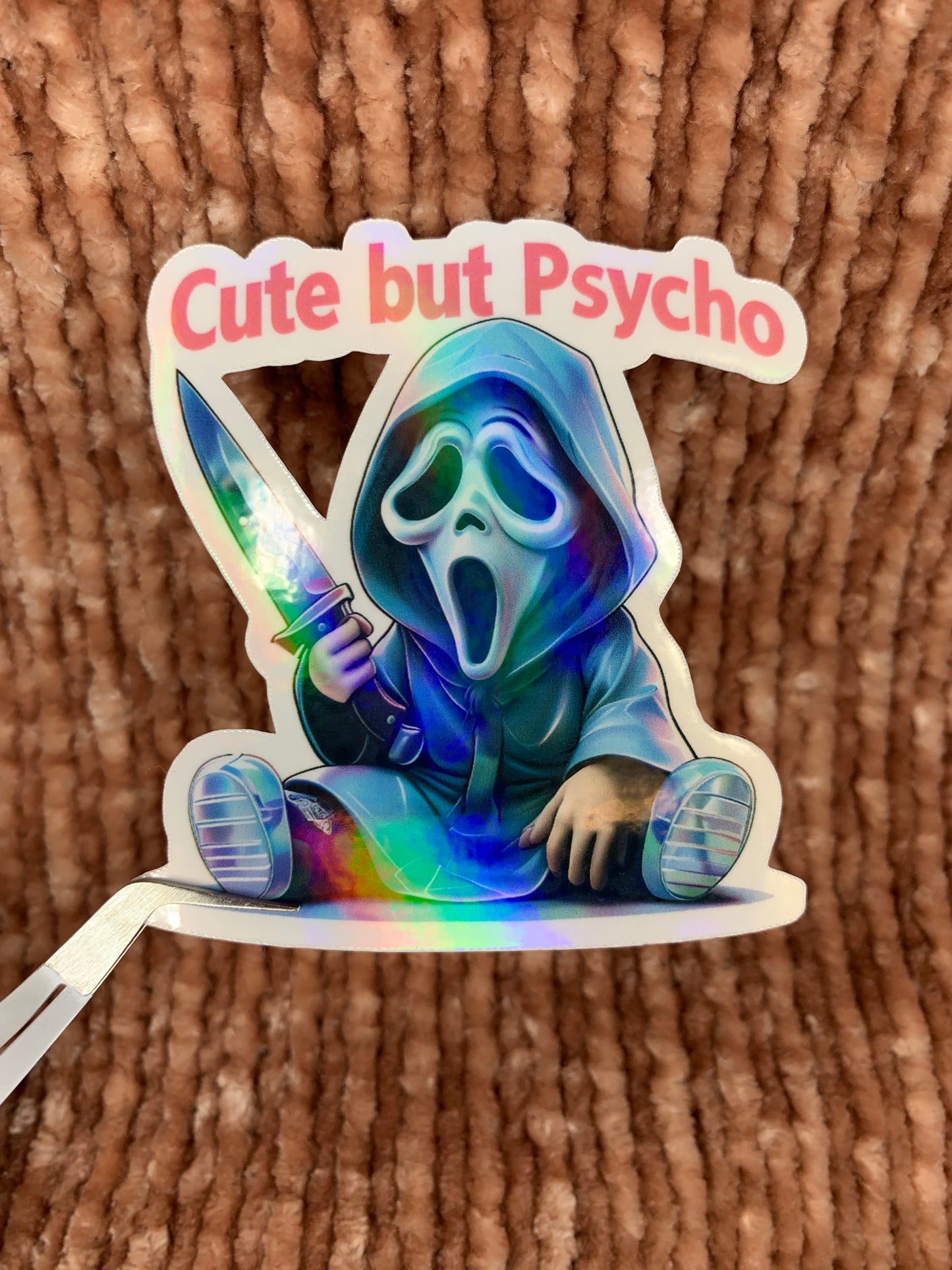 Cute but Psycho Sticker