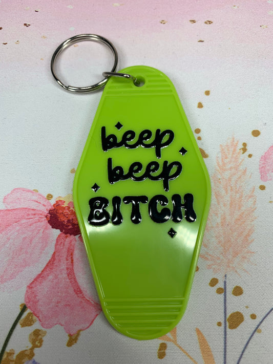 Beep Beep Keychain