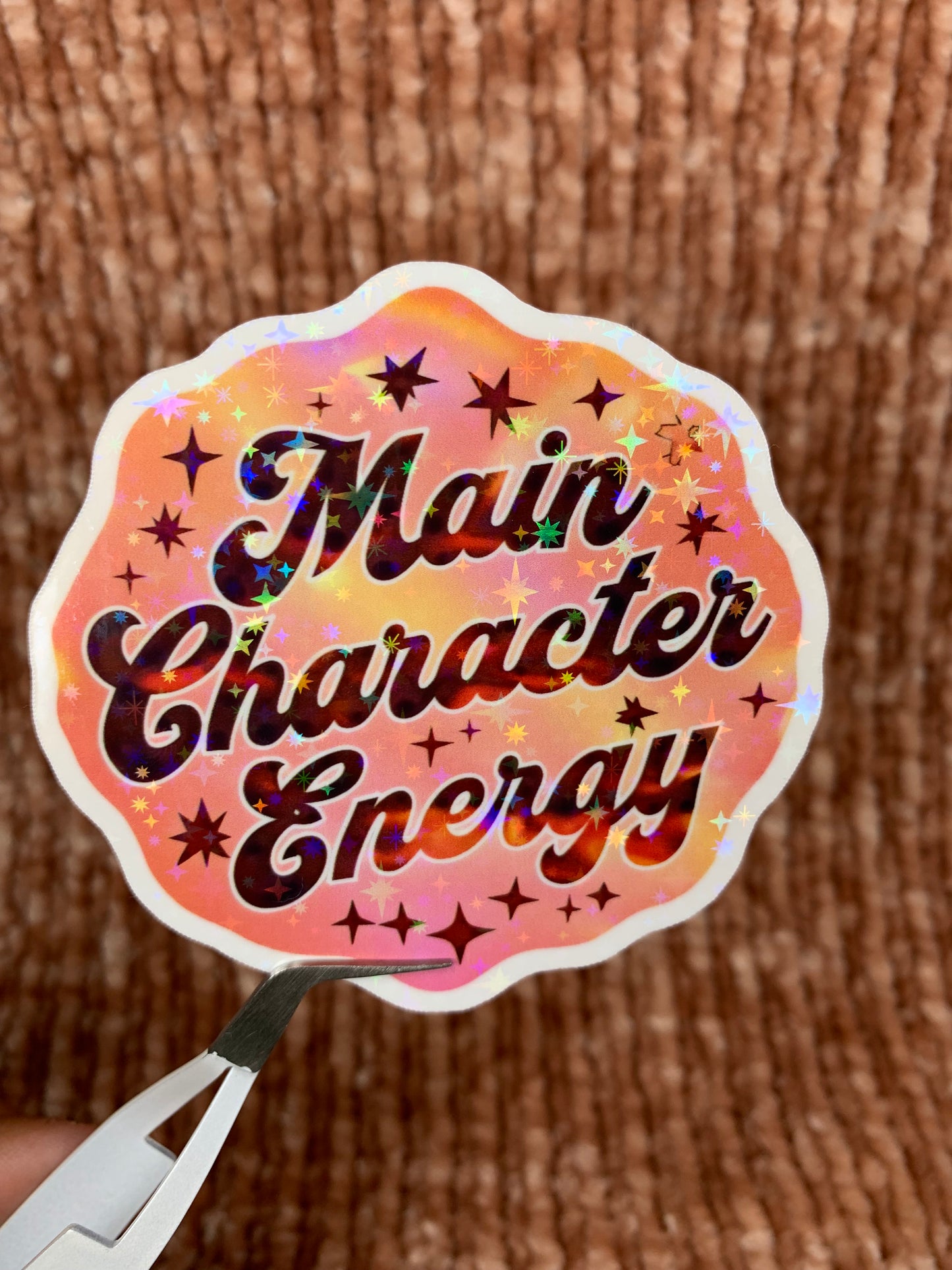 Main Character Energy sticker