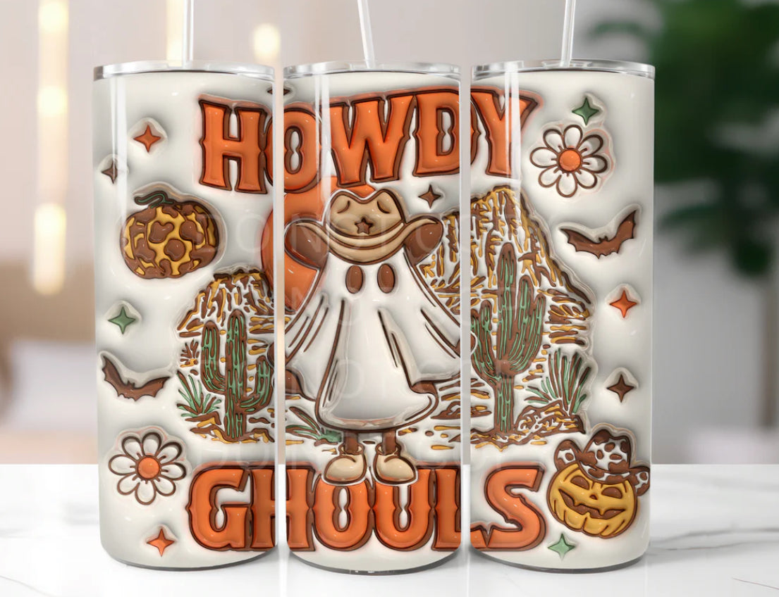 Howdy Ghouls Tumbler