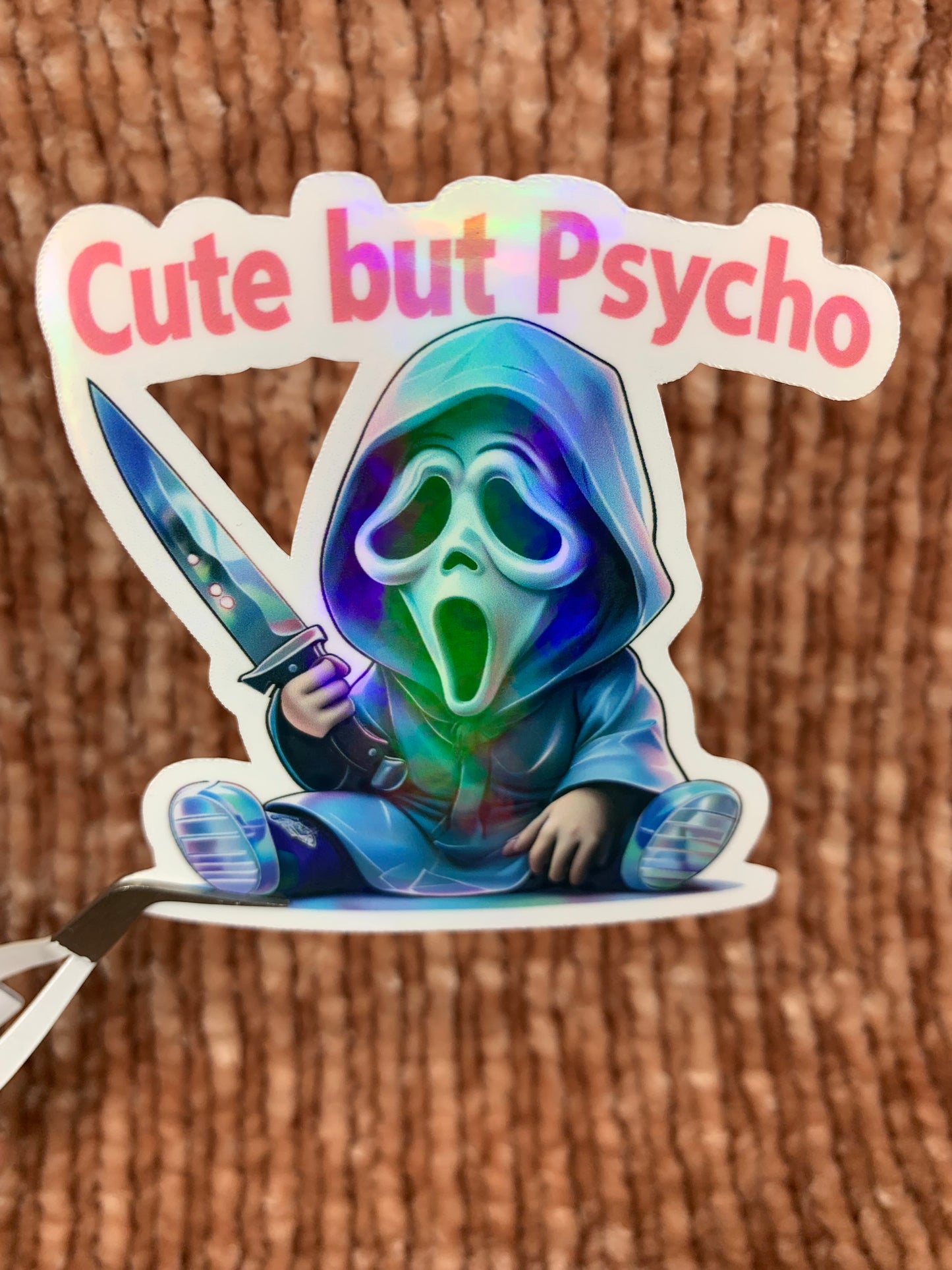 Cute but Psycho Sticker
