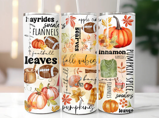 Fall Vibes Tumbler