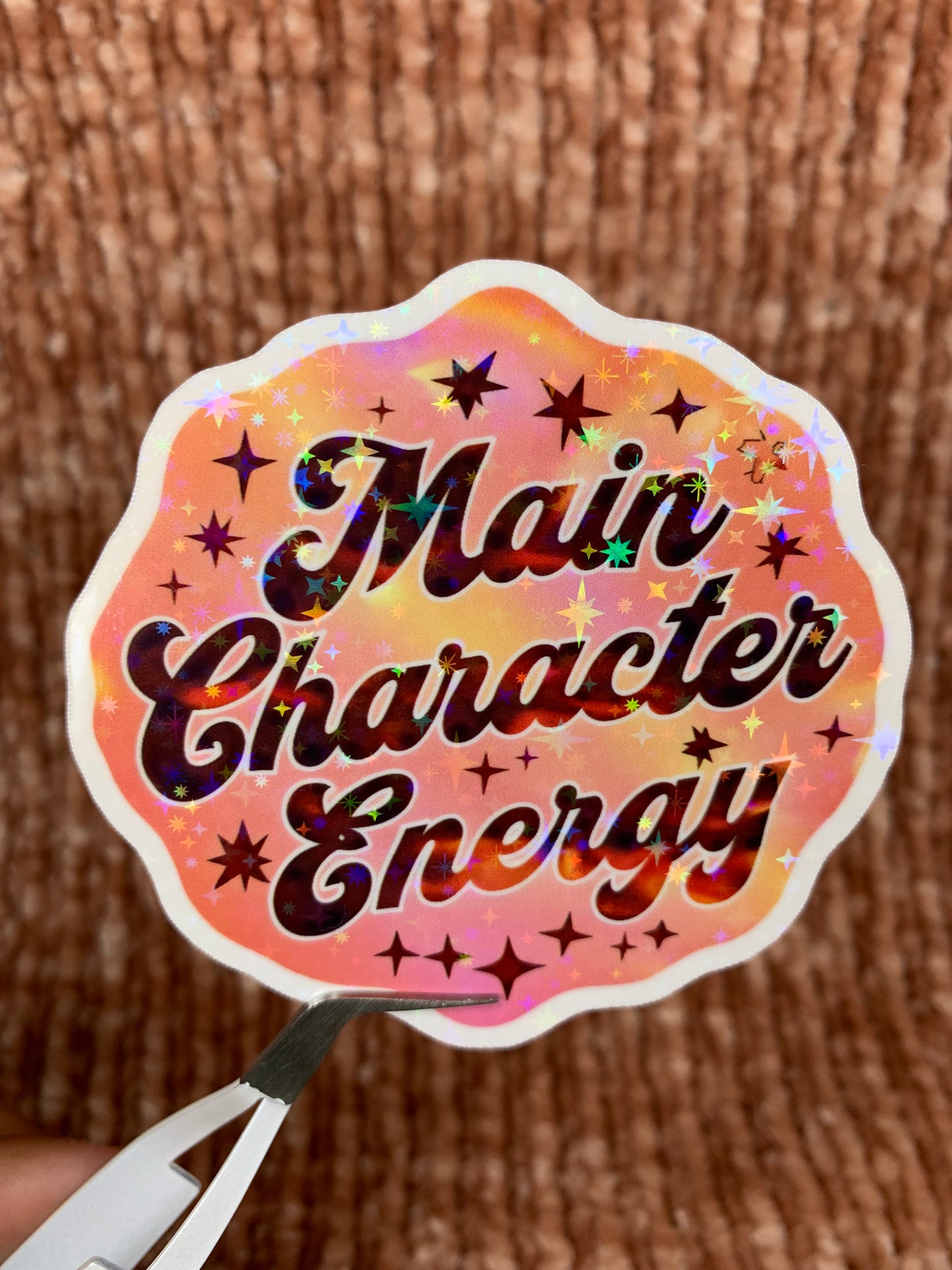 Main Character Energy sticker