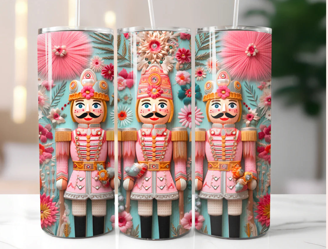 Pink Nutcracker Tumbler