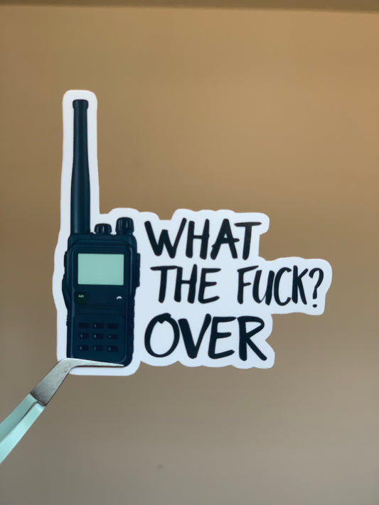 What the f*ck? Over Sticker