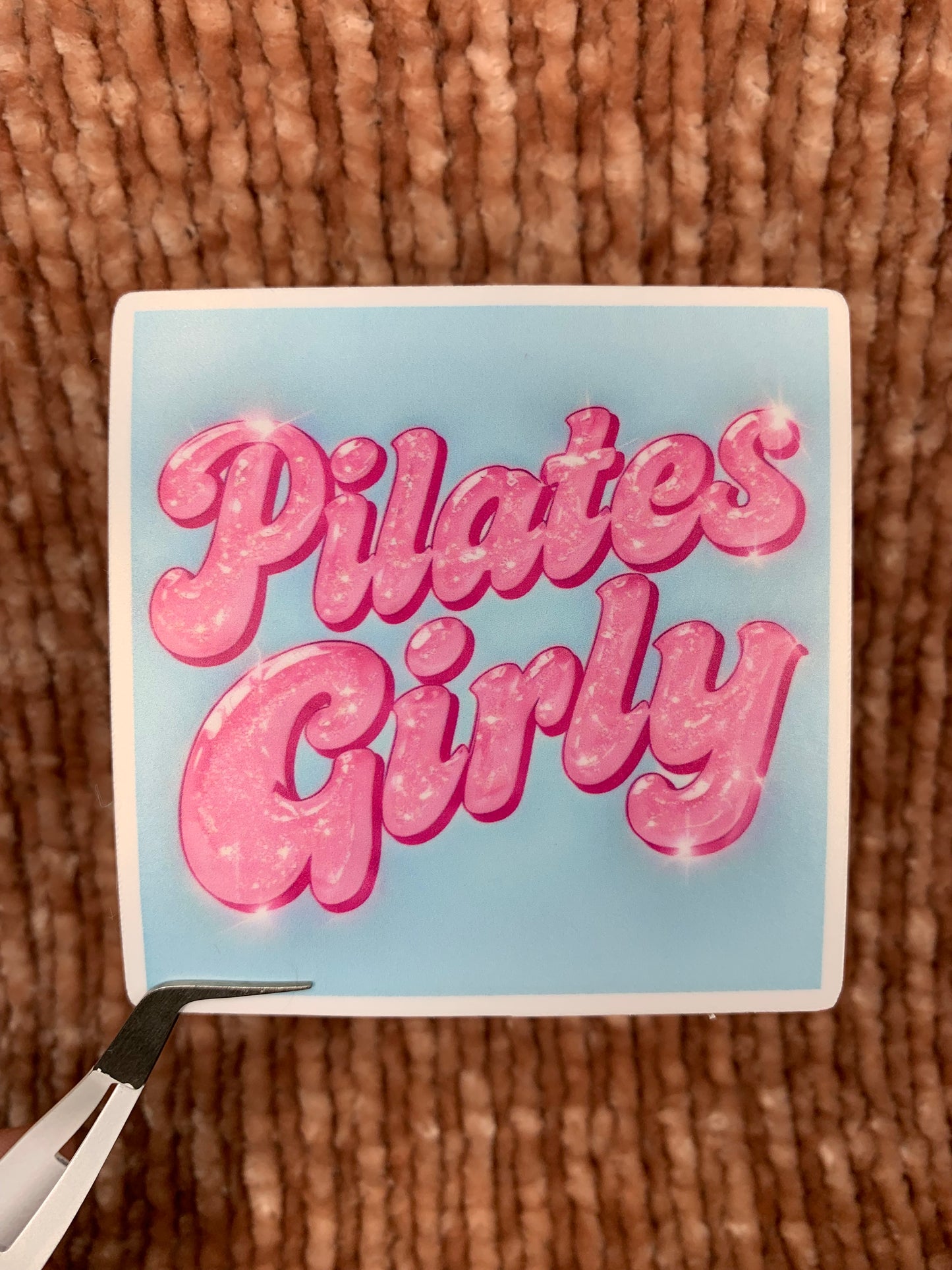 Pilates Girly Sticker
