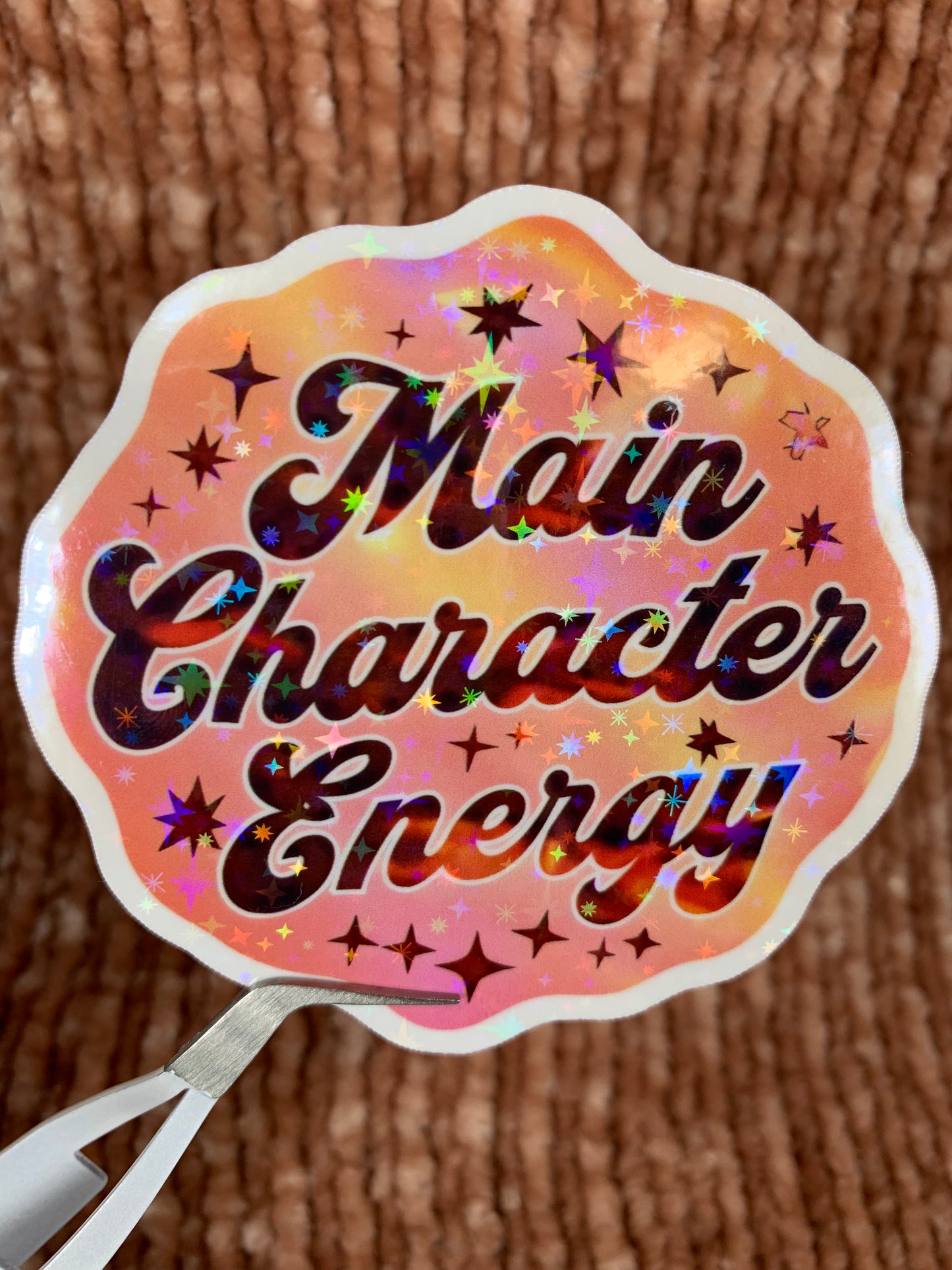 Main Character Energy sticker