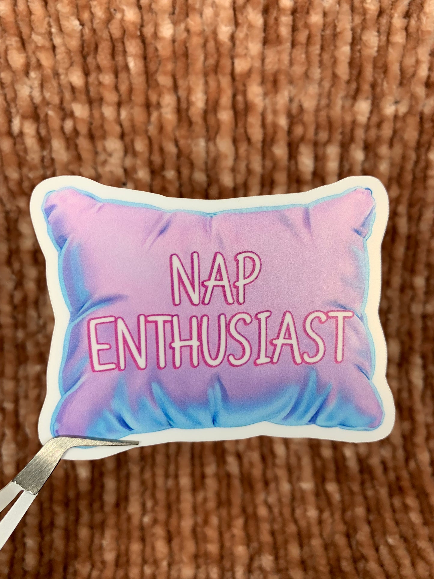 Nap Enthusiast sticker