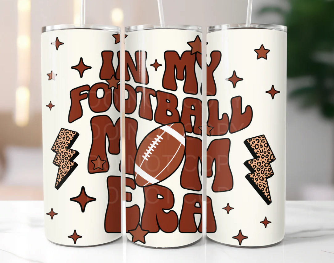 In my Football Mom Era Tumbler