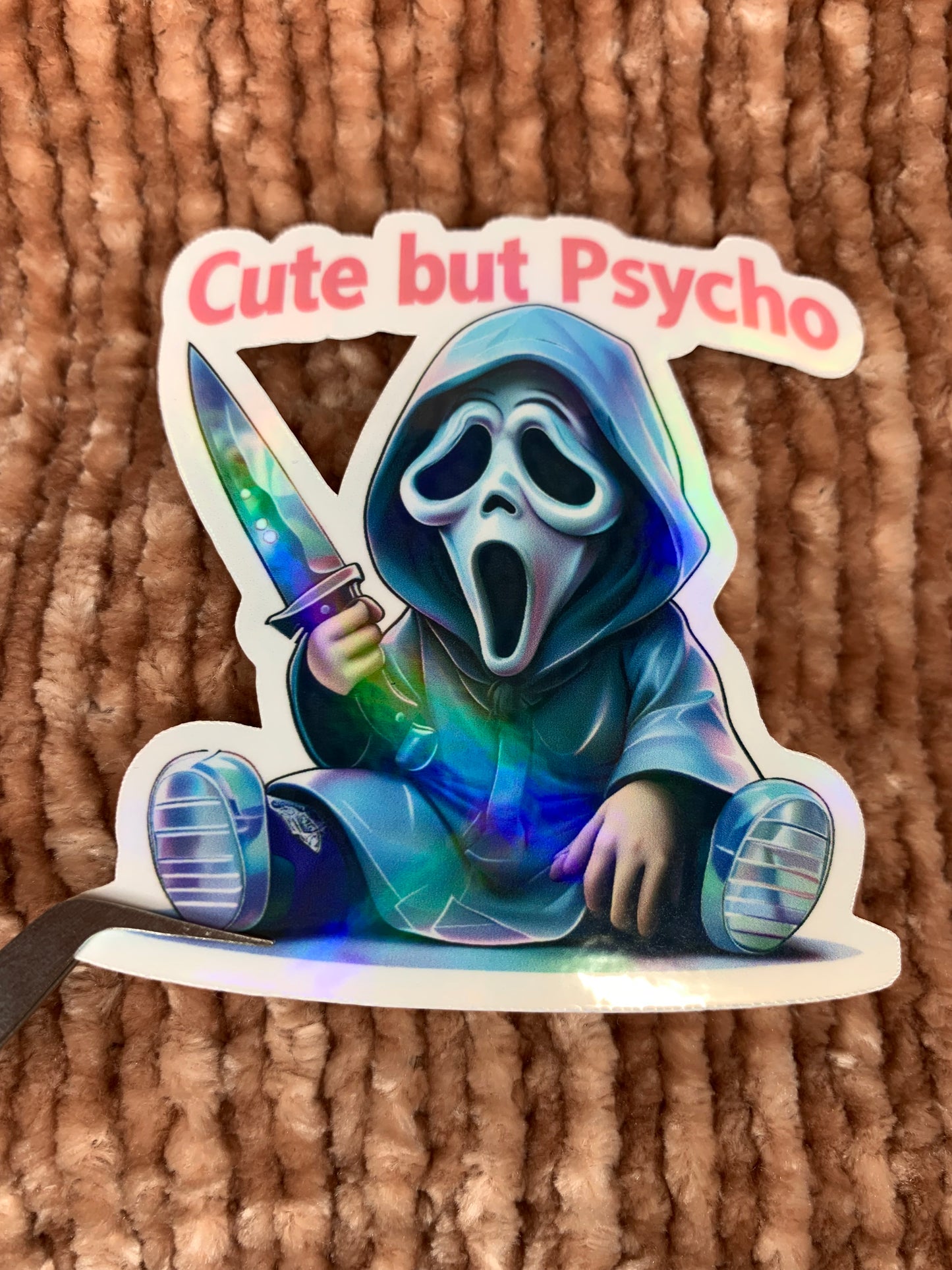 Cute but Psycho Sticker